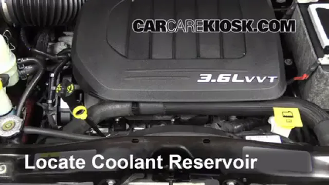 2013 Chrysler Town and Country Touring 3.6L V6 FlexFuel Coolant (Antifreeze) Check Coolant Level